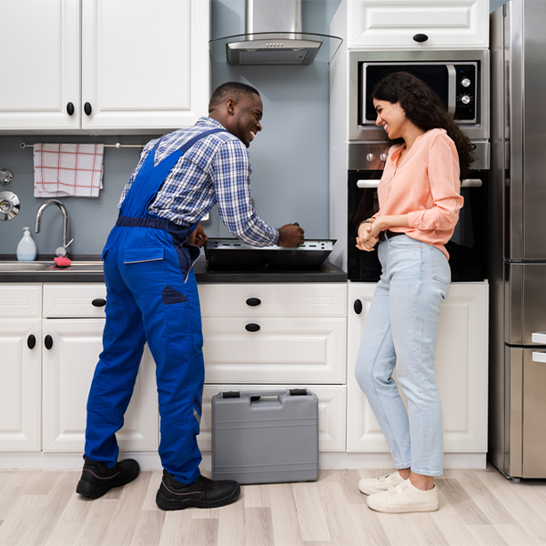 can you provide an estimate for cooktop repair before beginning any work in Creston